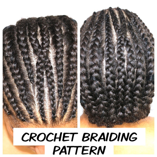 How to do a crochet braiding pattern!