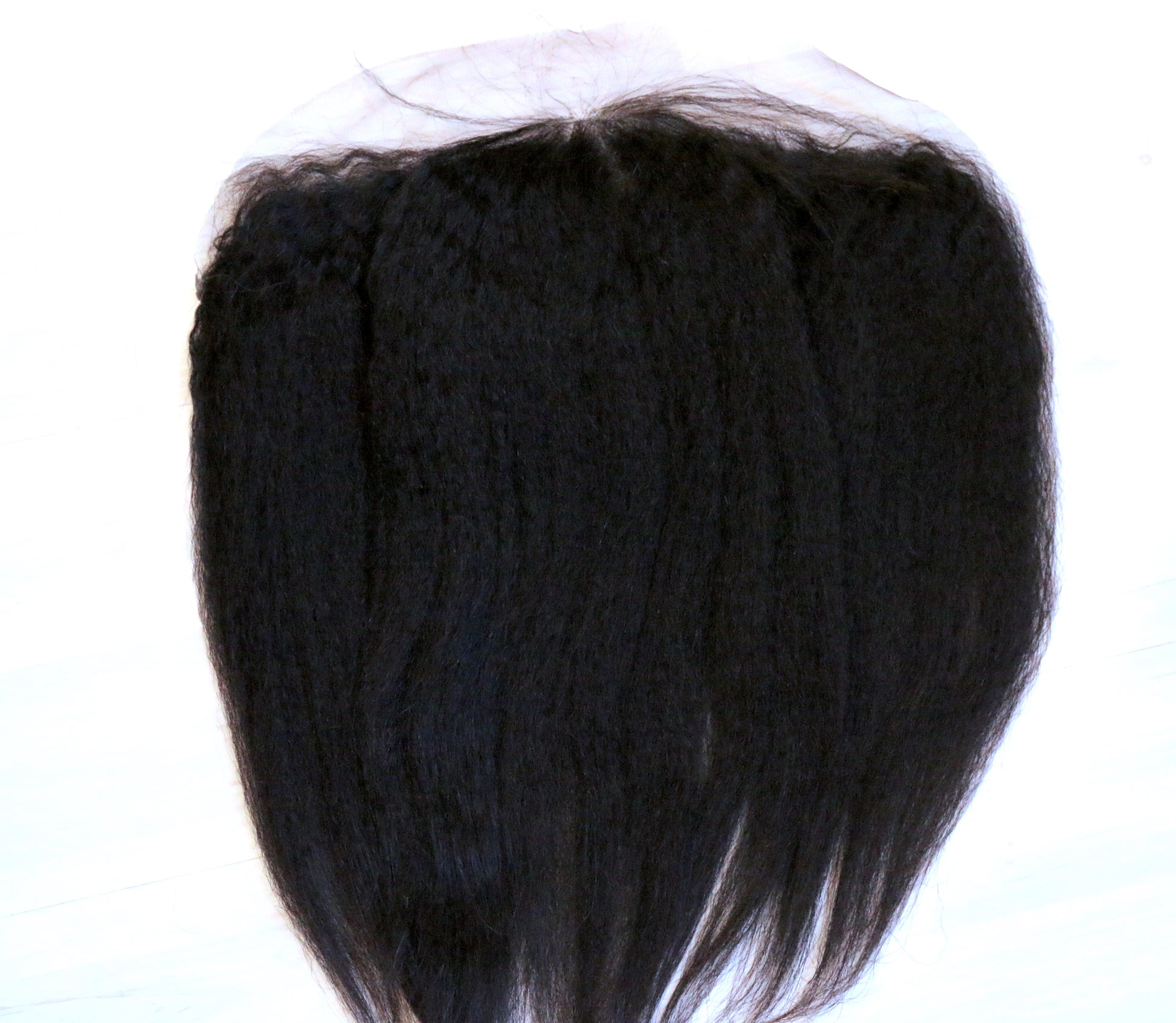 Luxe Kinky Straight Frontal - Trendy Tresses